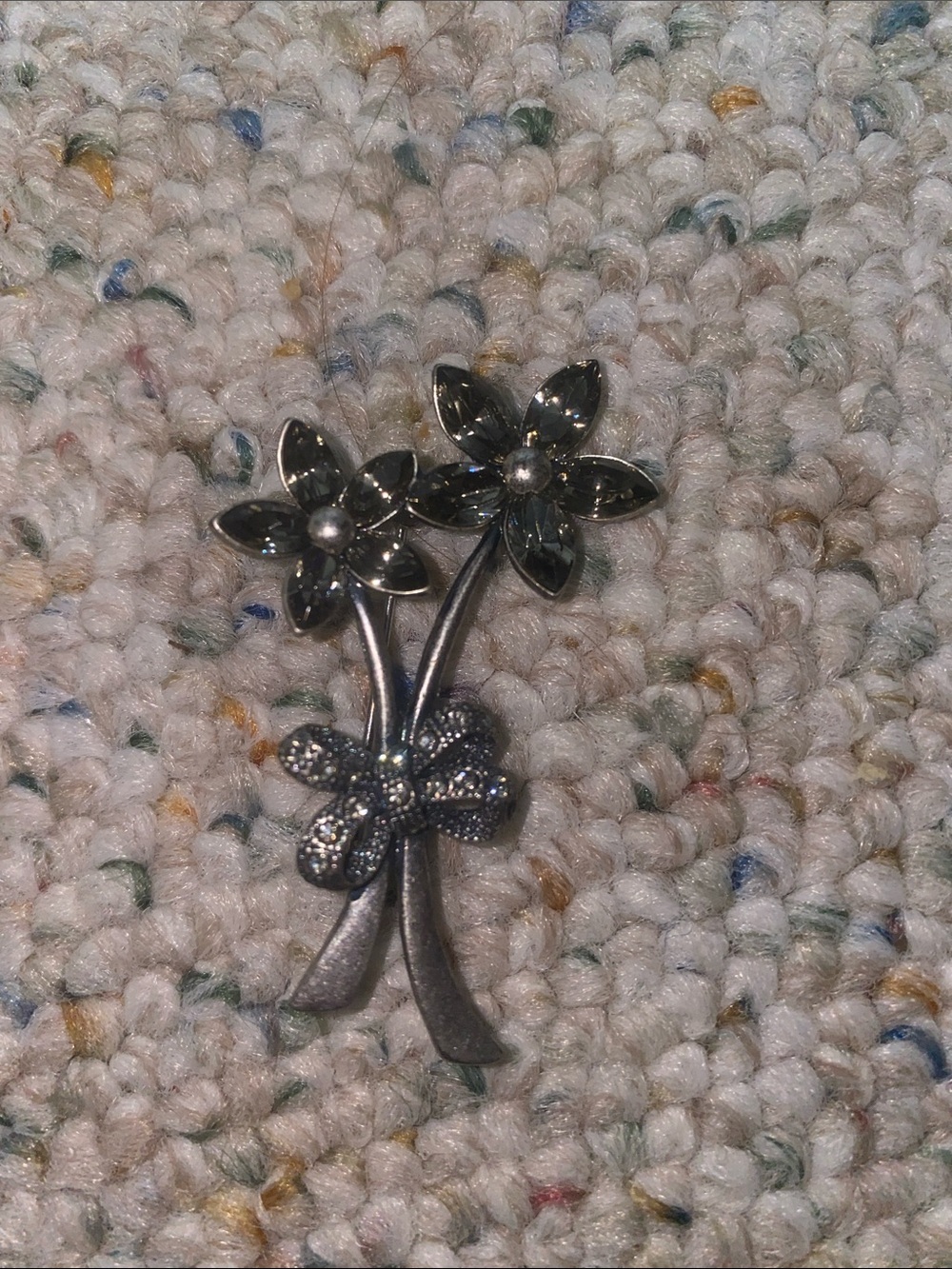 Flower brooch